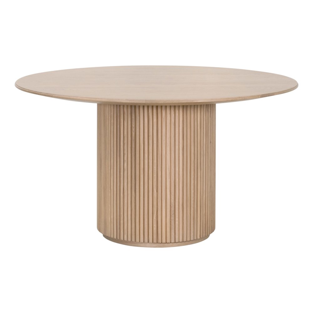 Bronze Bay Transitional Belfast 54" Round Dining Table. Picture 1