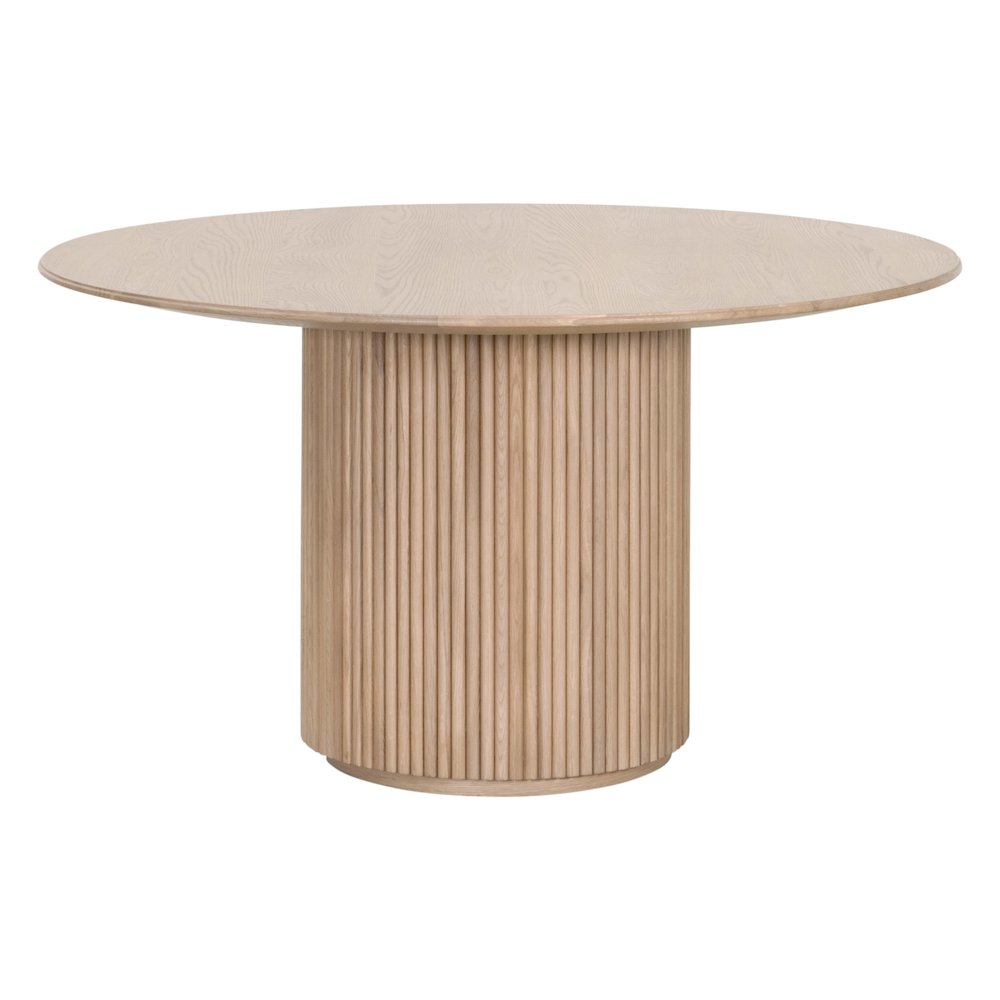 Bronze Bay Transitional Belfast 54" Round Dining Table. Picture 2