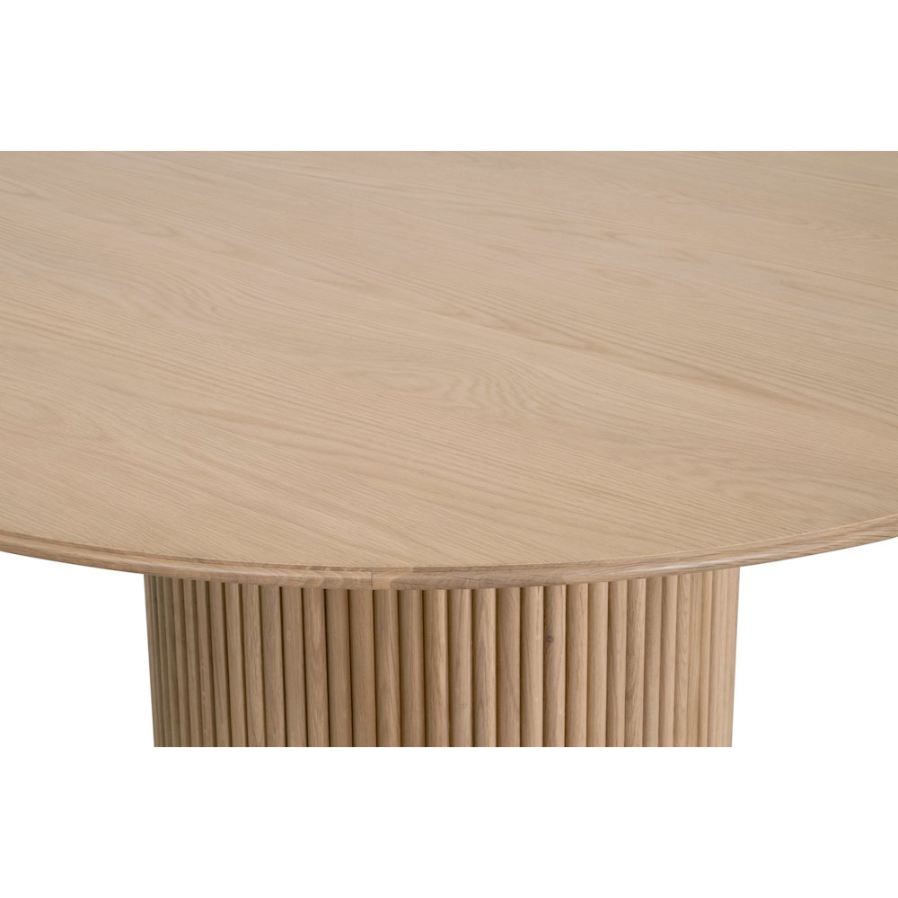 Bronze Bay Transitional Belfast 54" Round Dining Table. Picture 3
