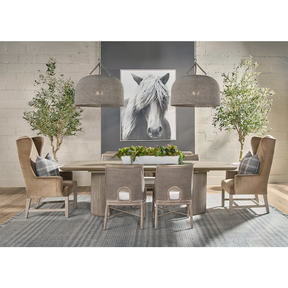 Stitch & Hand - Dining & Bedroom Transitional Bennett Arm Chair. Picture 13