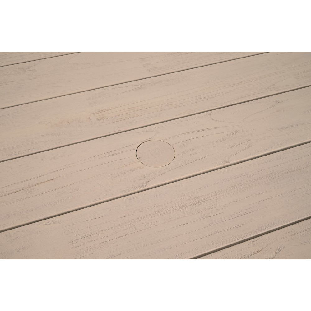Woven - Outdoor  Transitional Big Sur Outdoor Dining Table. Picture 6