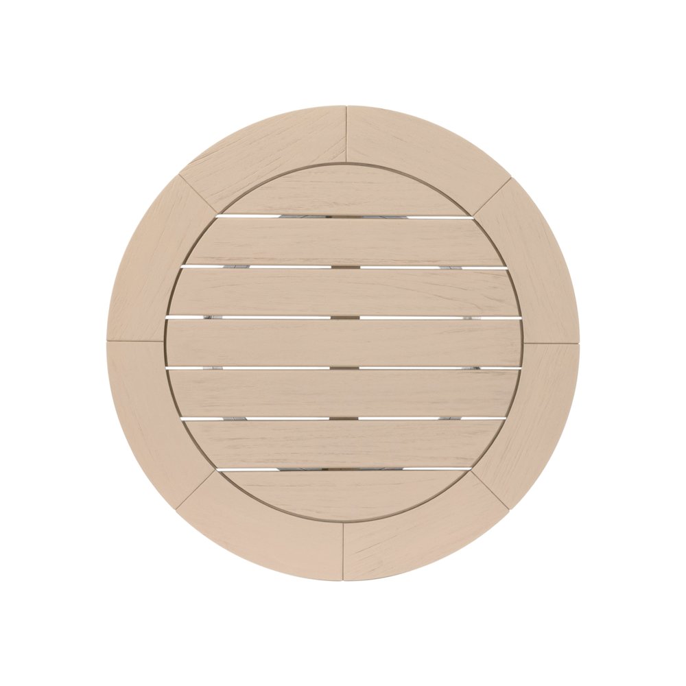 Woven - Outdoor  Transitional Boca Outdoor Lazy Susan. Picture 3
