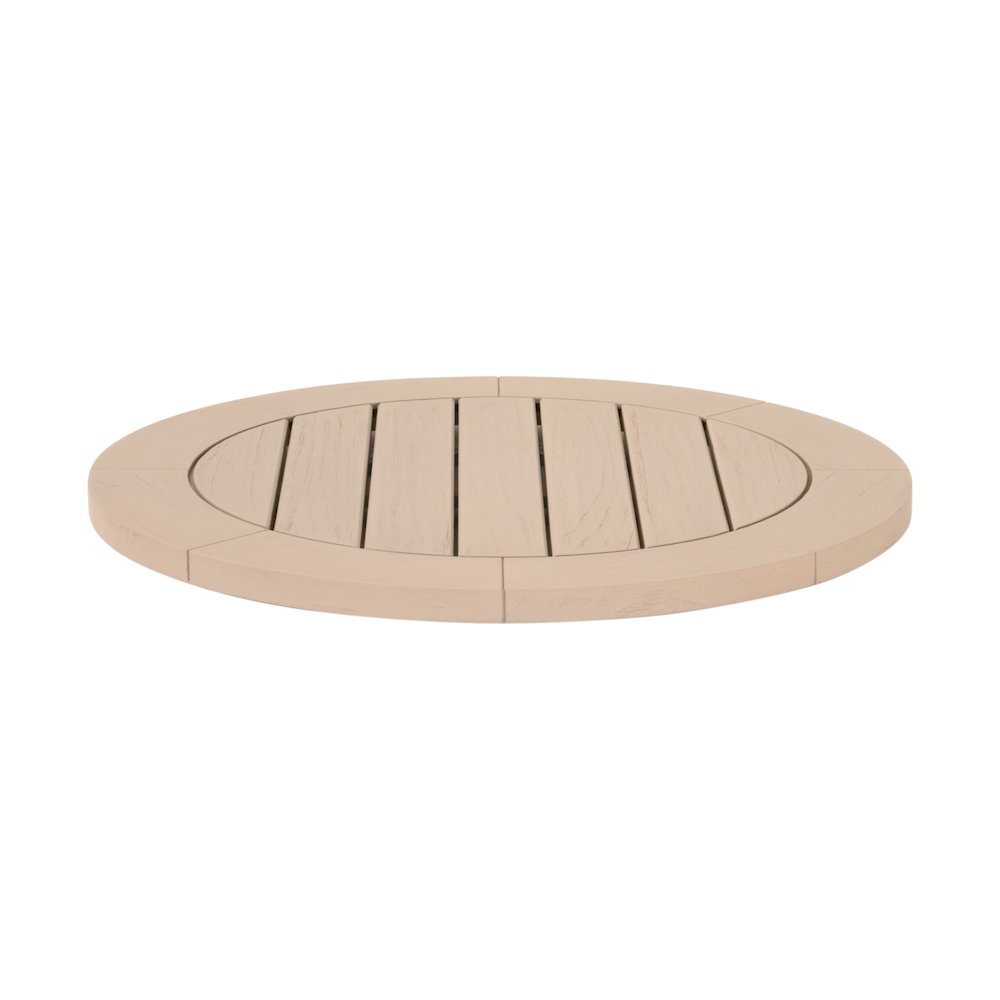 Woven - Outdoor  Transitional Boca Outdoor Lazy Susan. Picture 4