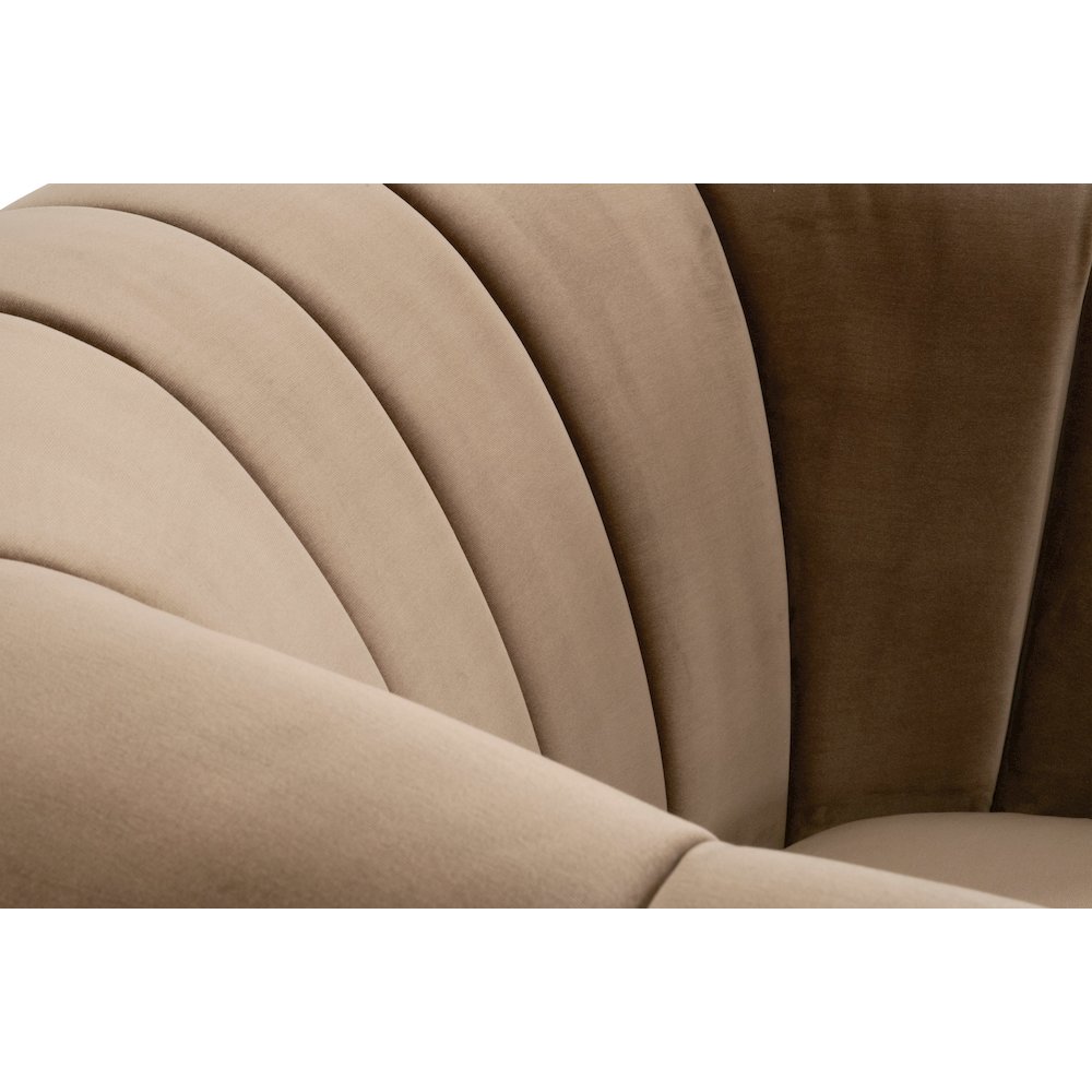 Stitch & Hand - Upholstery Transitional Bronx Channel Back Sofa Chair. Picture 6
