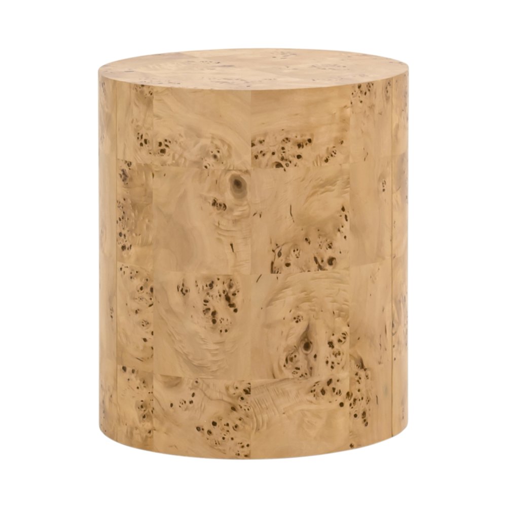 Bronze Bay Transitional Burl Accent Table. Picture 1