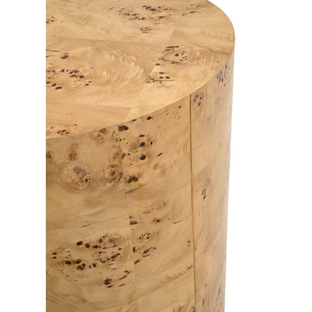 Bronze Bay Transitional Burl Accent Table. Picture 4