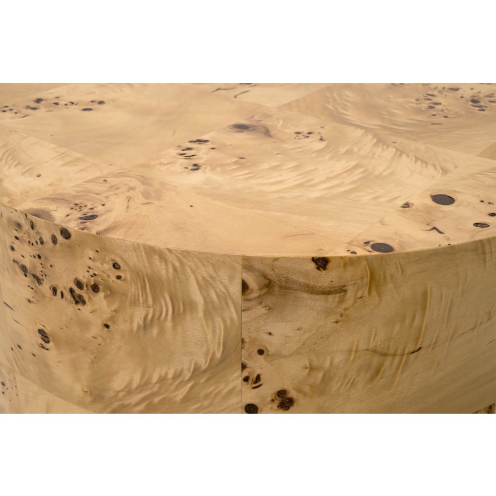 Bronze Bay Transitional Burl Accent Table. Picture 5