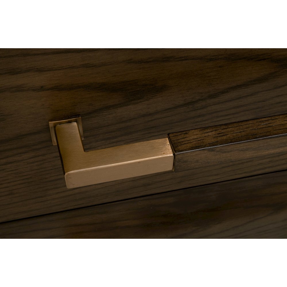 Bronze Bay Transitional Cambria 2-Drawer Nightstand. Picture 7