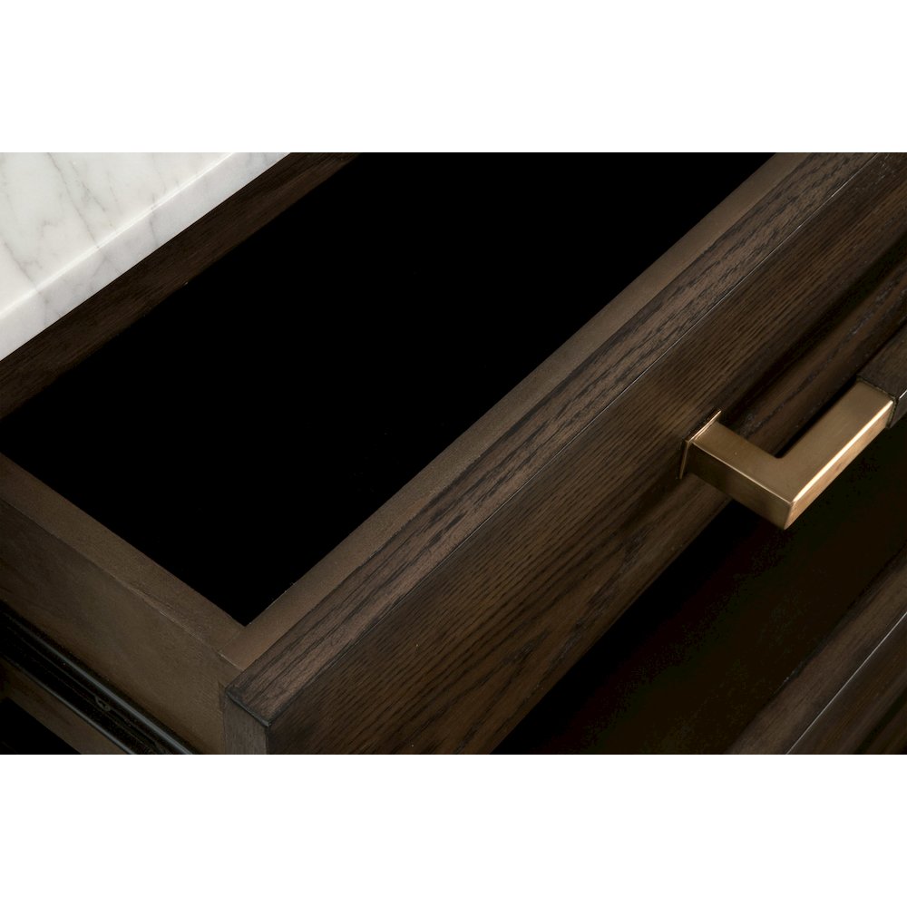 Bronze Bay Transitional Cambria 8-Drawer Double Dresser. Picture 9
