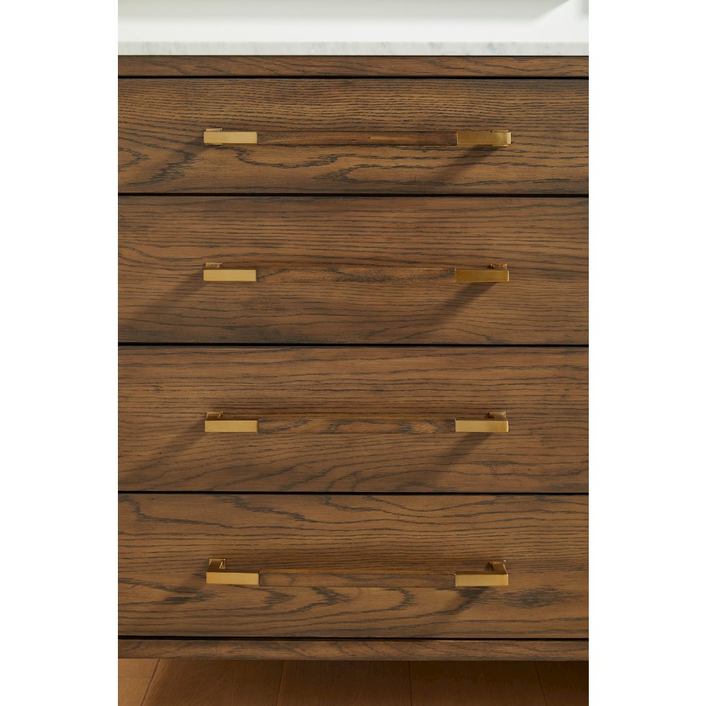 Bronze Bay Transitional Cambria 8-Drawer Double Dresser. Picture 13