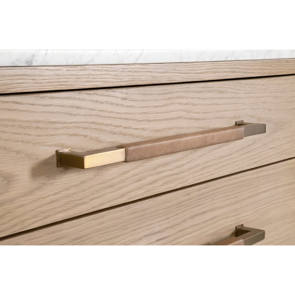 Bronze Bay Transitional Cambria 8-Drawer Double Dresser. Picture 8
