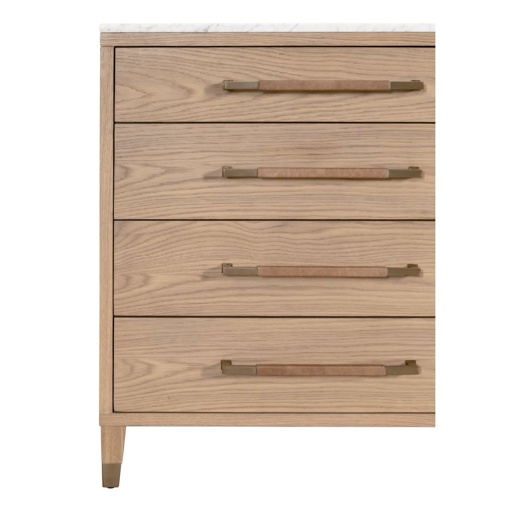 Bronze Bay Transitional Cambria 8-Drawer Double Dresser. Picture 10