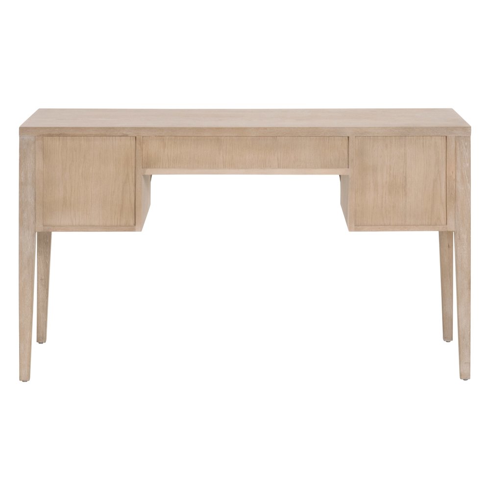 Bella Antique Transitional Cane Desk. Picture 6