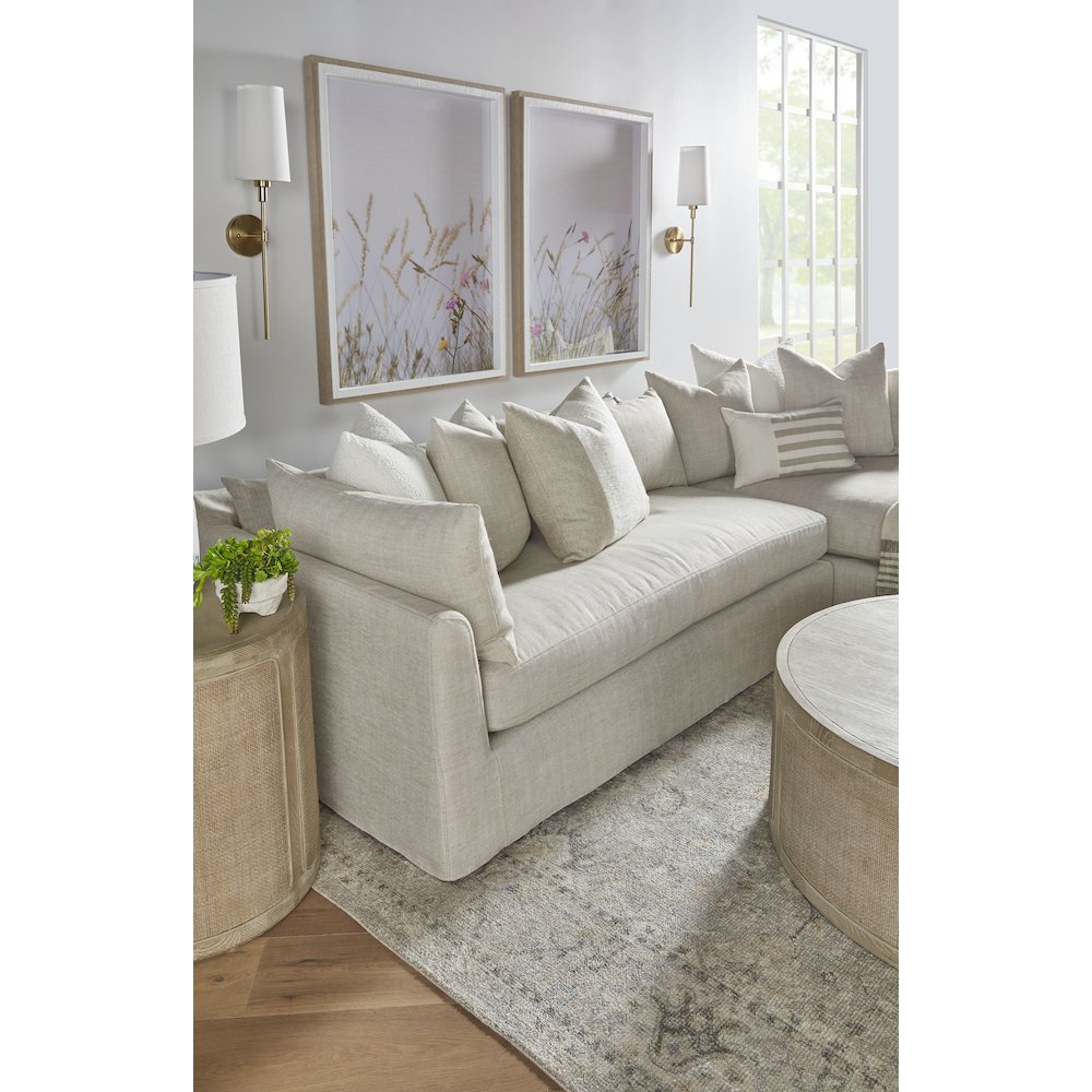 Bella Antique Transitional Cane Coffee Table. Picture 8