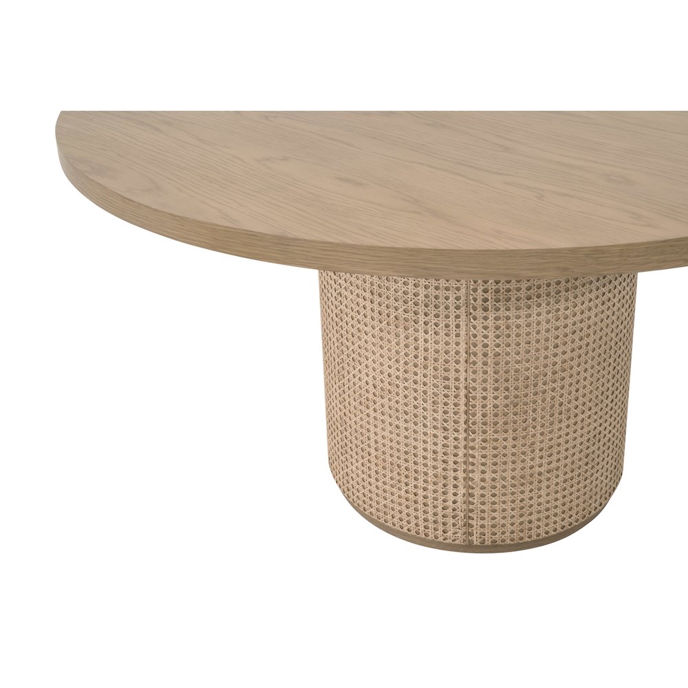 Bronze Bay Transitional Cannes 54" Round Dining Table. Picture 3