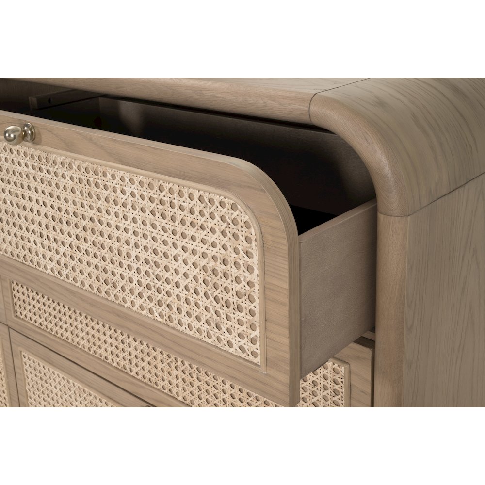 Bronze Bay Transitional Cannes 6-Drawer Double Dresser. Picture 8