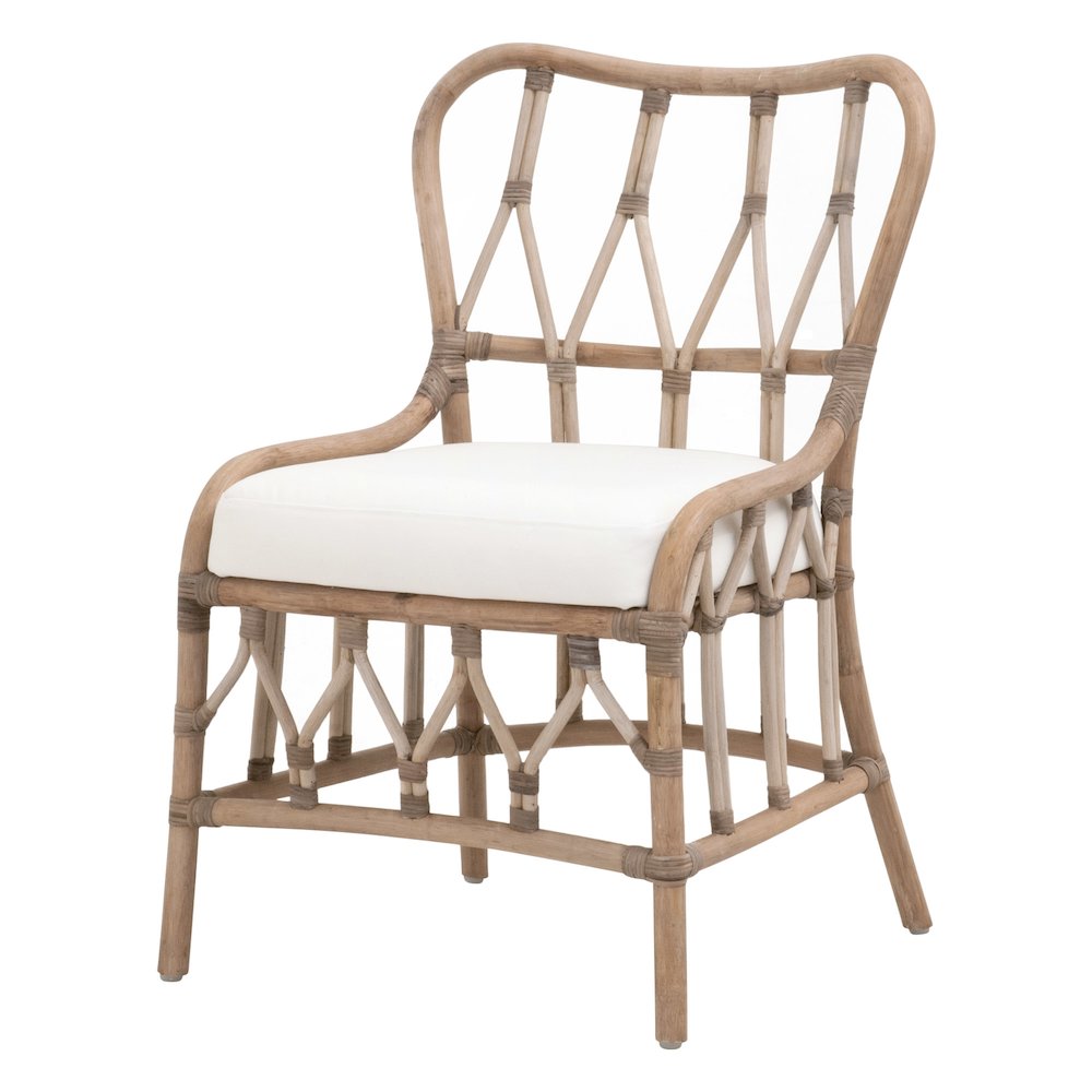 Sel De Mer Transitional Caprice Dining Chair, Set of 2. Picture 2