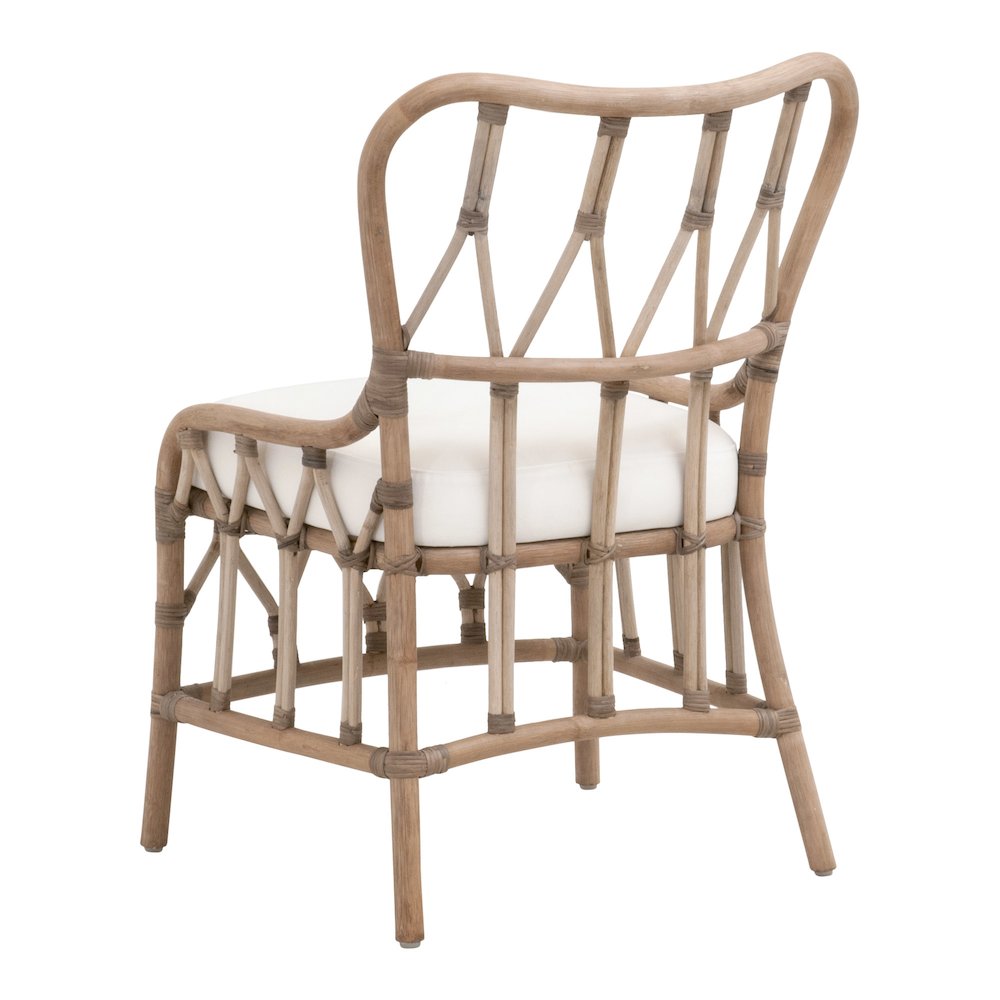 Sel De Mer Transitional Caprice Dining Chair, Set of 2. Picture 4