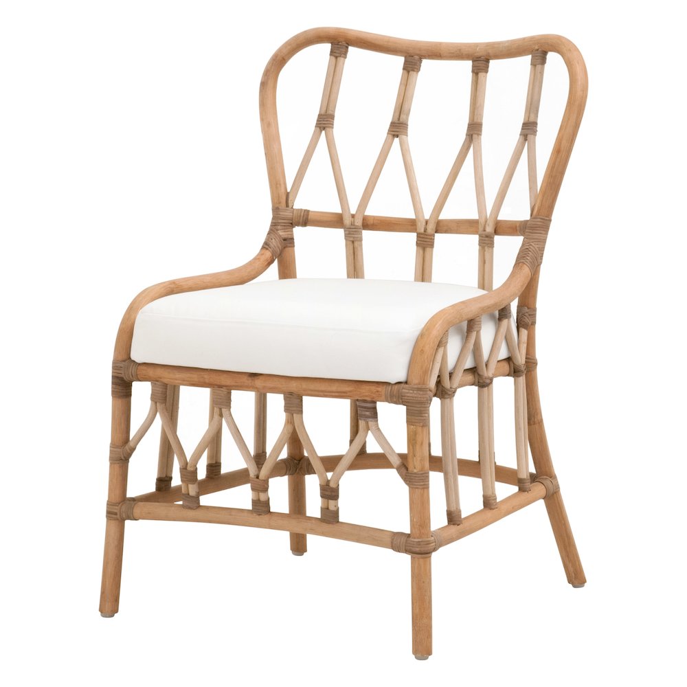 Sel De Mer Transitional Caprice Dining Chair, Set of 2. Picture 2