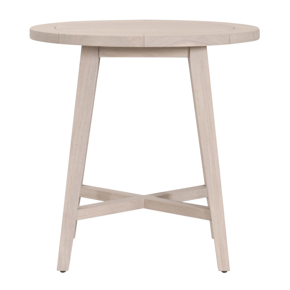 Woven - Outdoor  Transitional Carmel Outdoor 36" Round Counter Table. Picture 1