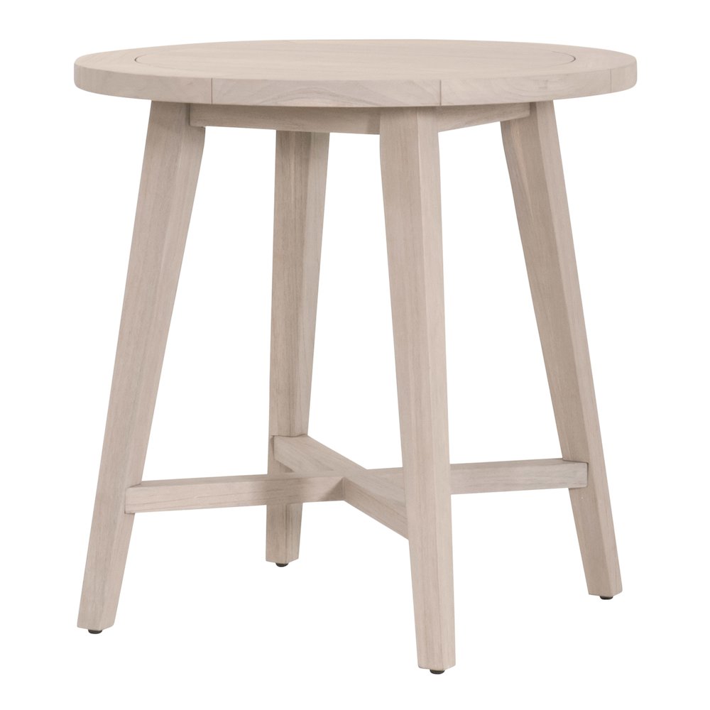 Woven - Outdoor  Transitional Carmel Outdoor 36" Round Counter Table. Picture 2