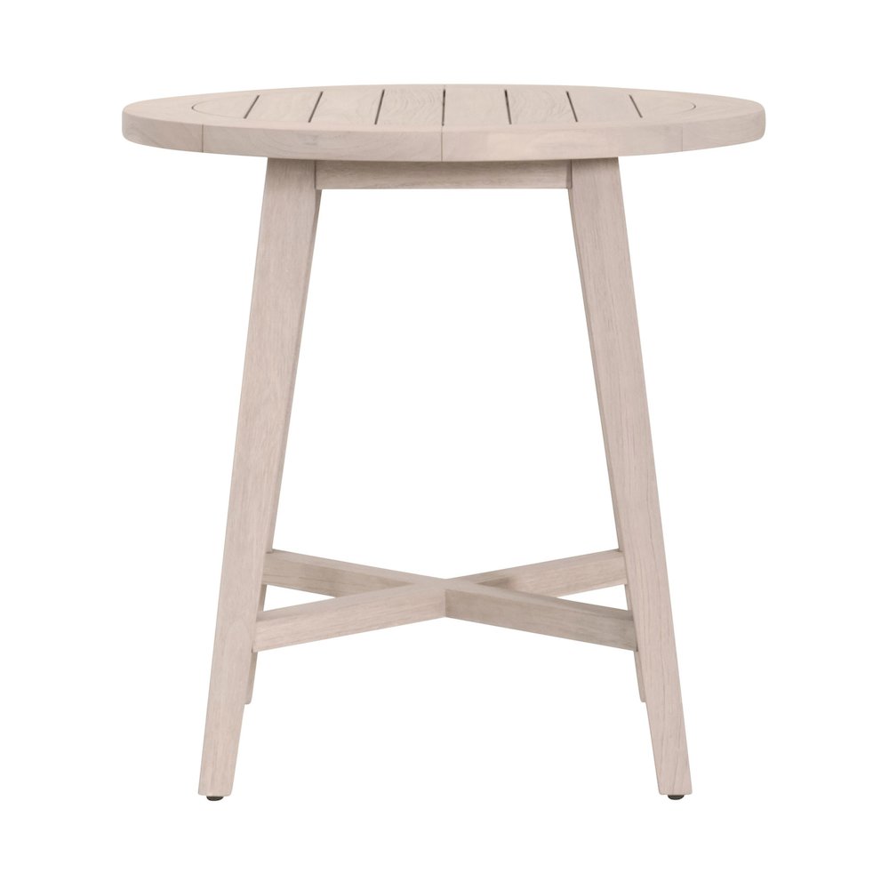 Woven - Outdoor  Transitional Carmel Outdoor 36" Round Counter Table. Picture 4