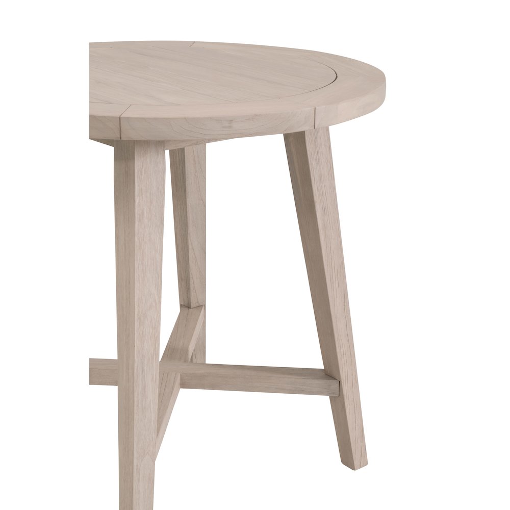 Woven - Outdoor  Transitional Carmel Outdoor 36" Round Counter Table. Picture 6