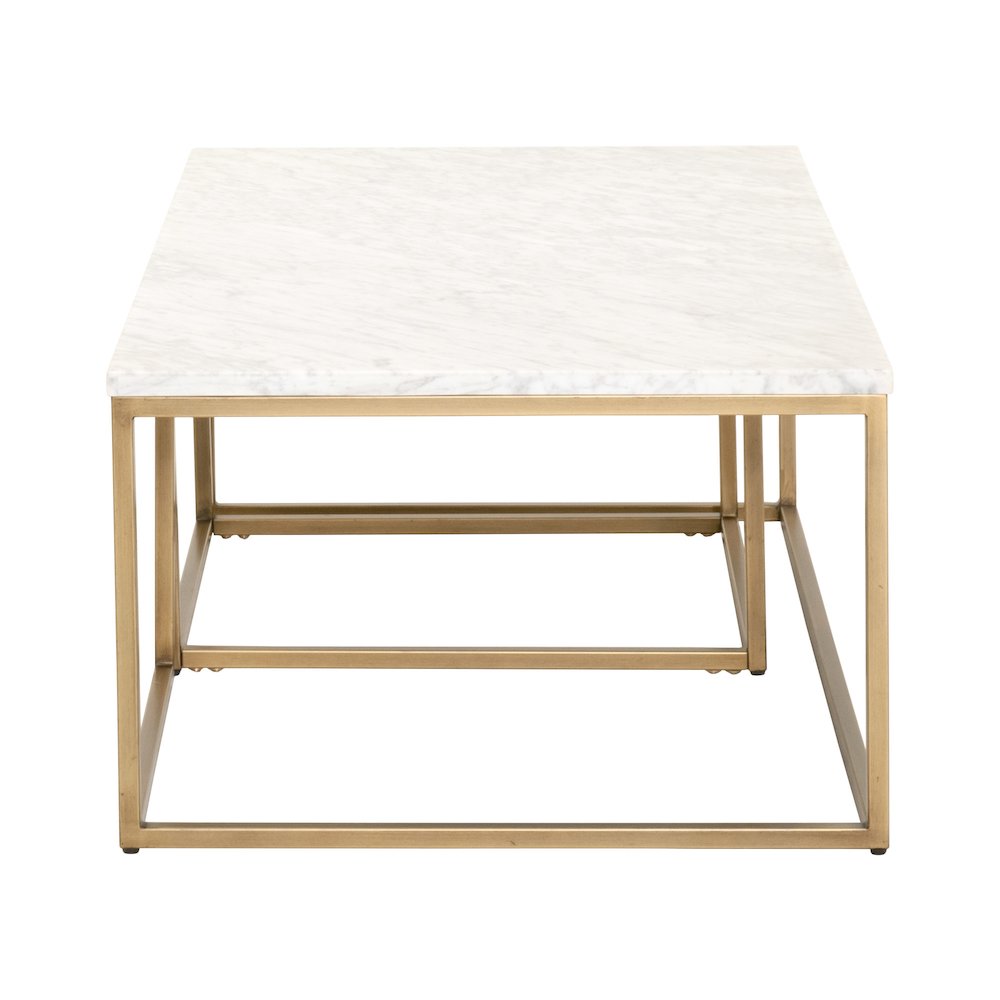 Traditions Transitional Carrera Nesting Coffee Table. Picture 5