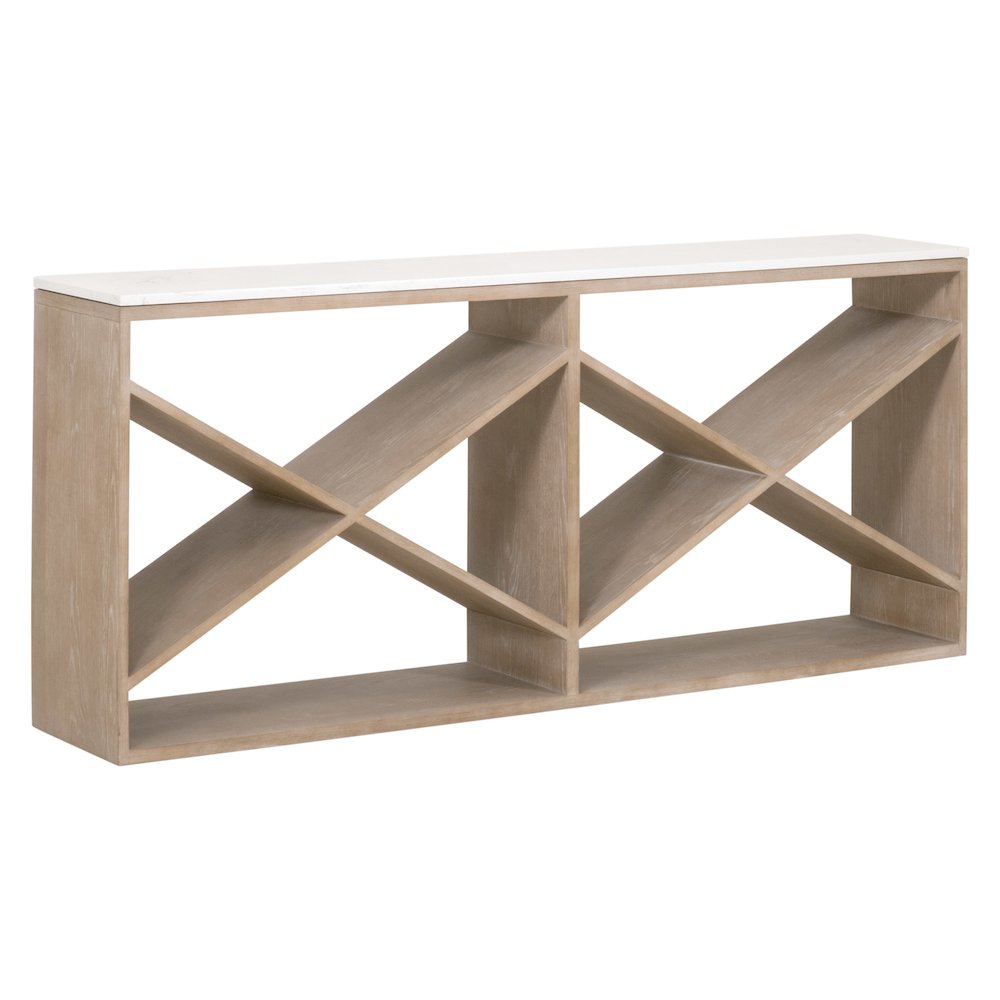 Bella Antique Transitional Cellar Console Table. Picture 2