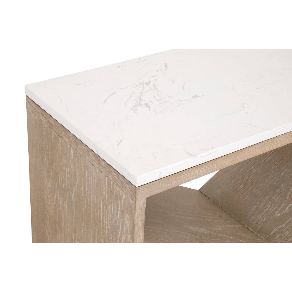 Bella Antique Transitional Cellar Console Table. Picture 4