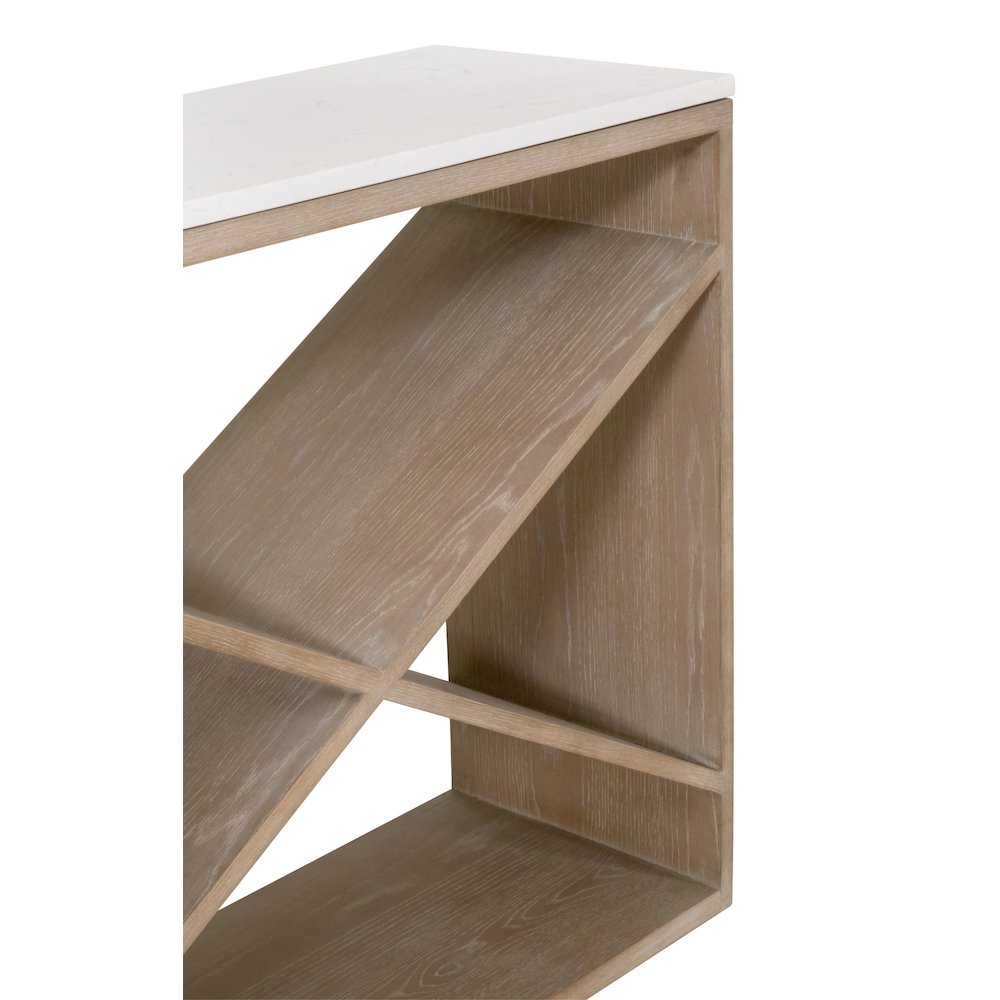 Bella Antique Transitional Cellar Console Table. Picture 6