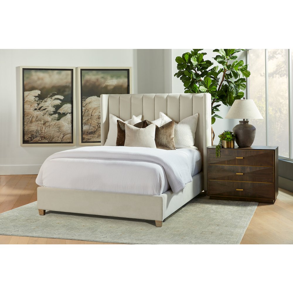 Stitch & Hand - Dining & Bedroom Transitional Chandler Queen Bed. Picture 19