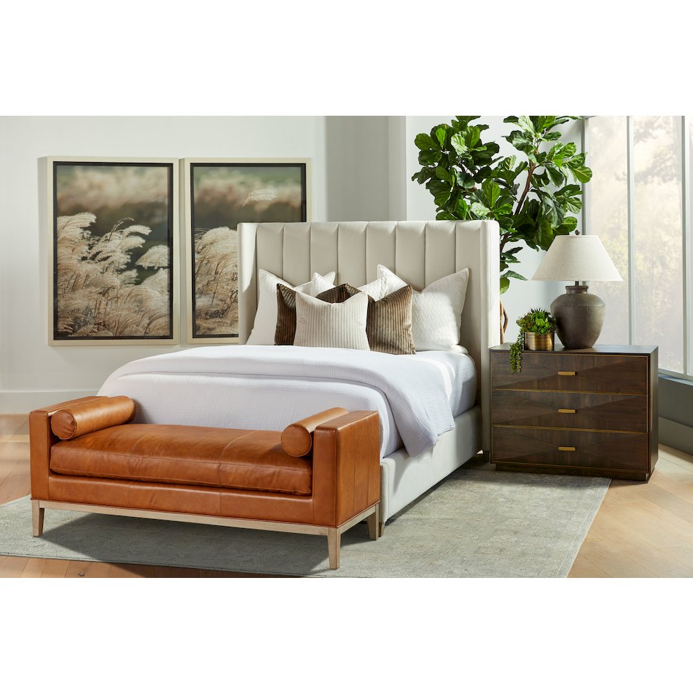 Stitch & Hand - Dining & Bedroom Transitional Chandler Queen Bed. Picture 21