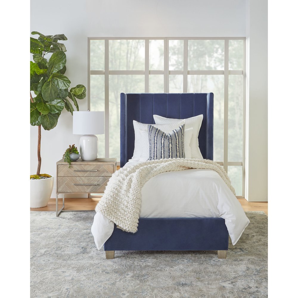 Stitch & Hand - Dining & Bedroom Transitional Chandler Twin Bed. Picture 16