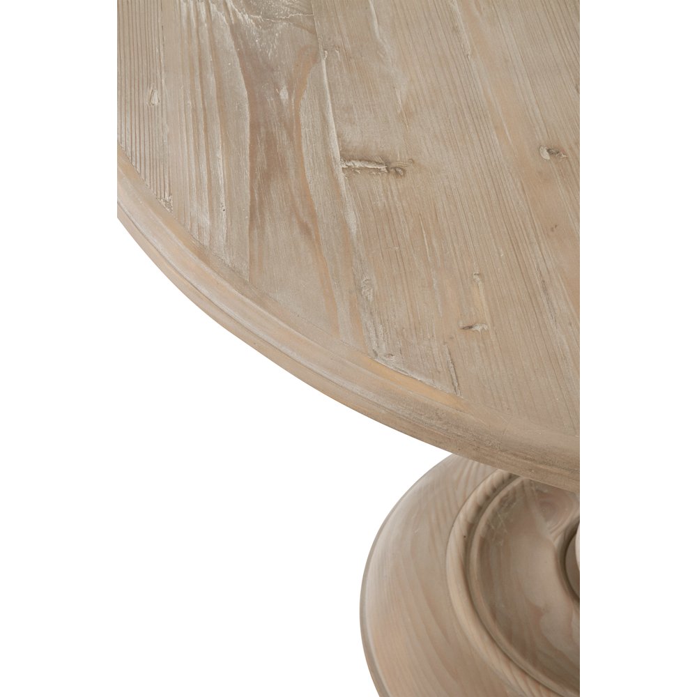 Bella Antique Transitional Chelsea 42" Round Dining Table. Picture 4