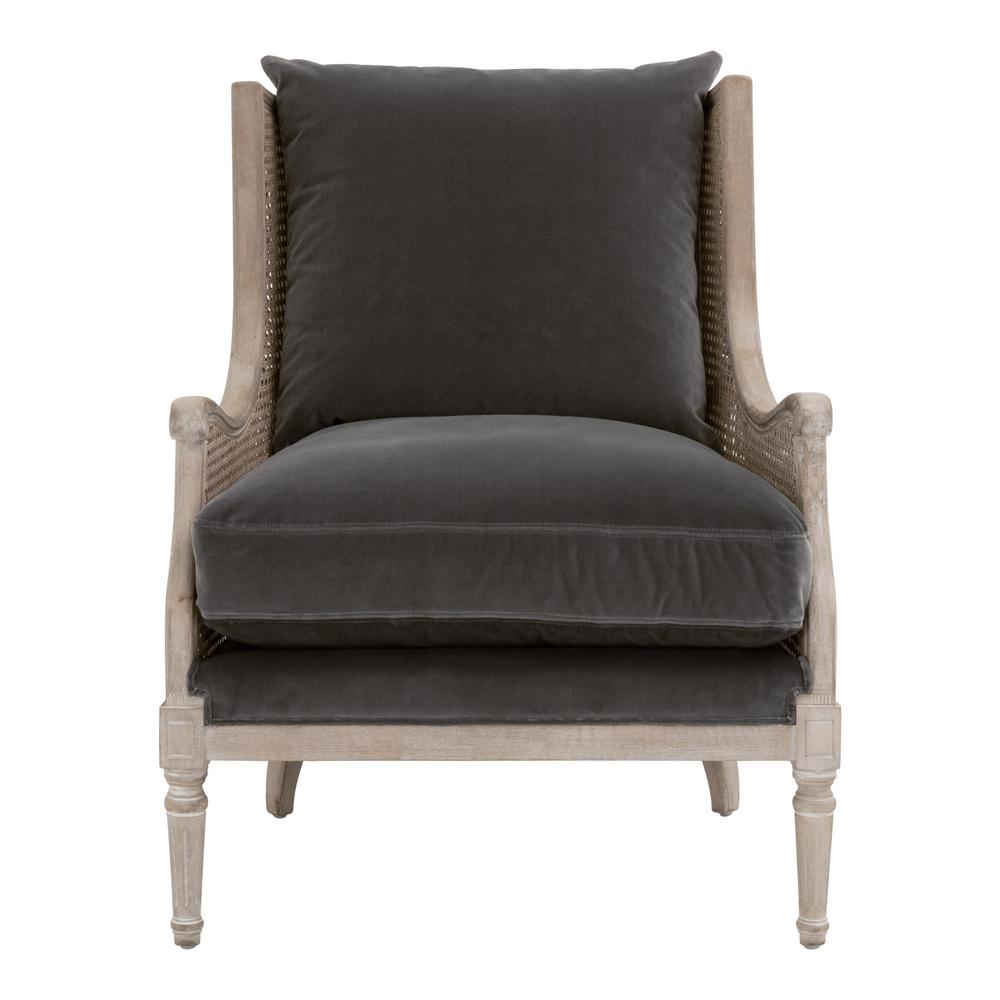 Churchill Club Chair, Natural Gray Birch, Cane. Picture 1