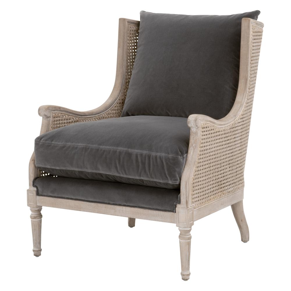 Churchill Club Chair, Natural Gray Birch, Cane. Picture 2