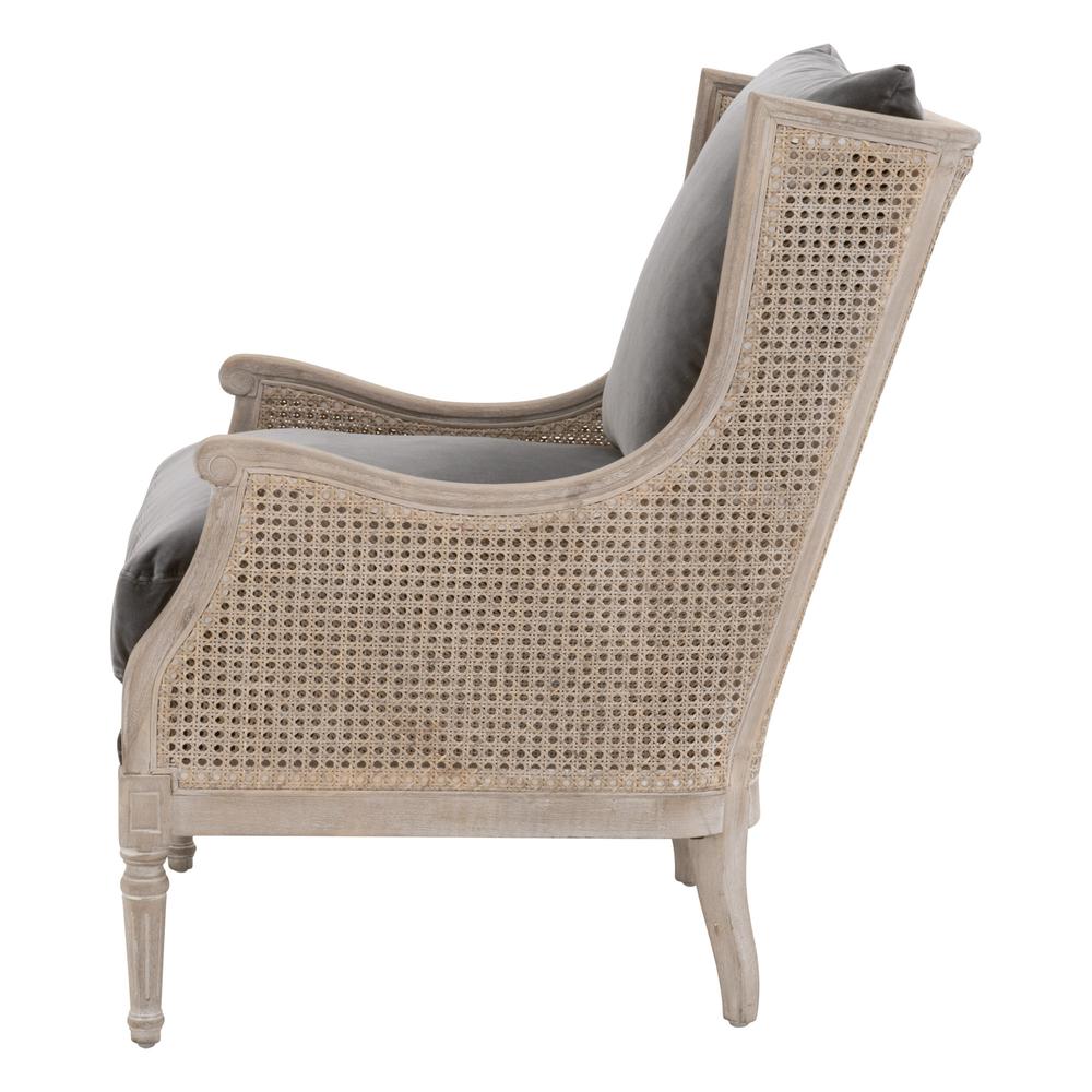 Churchill Club Chair, Natural Gray Birch, Cane. Picture 3