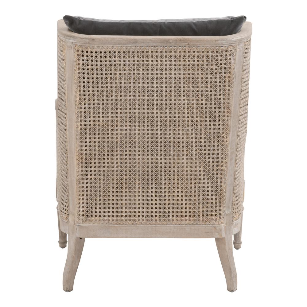 Churchill Club Chair, Natural Gray Birch, Cane. Picture 5