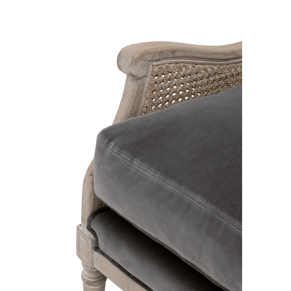 Churchill Club Chair, Natural Gray Birch, Cane. Picture 7