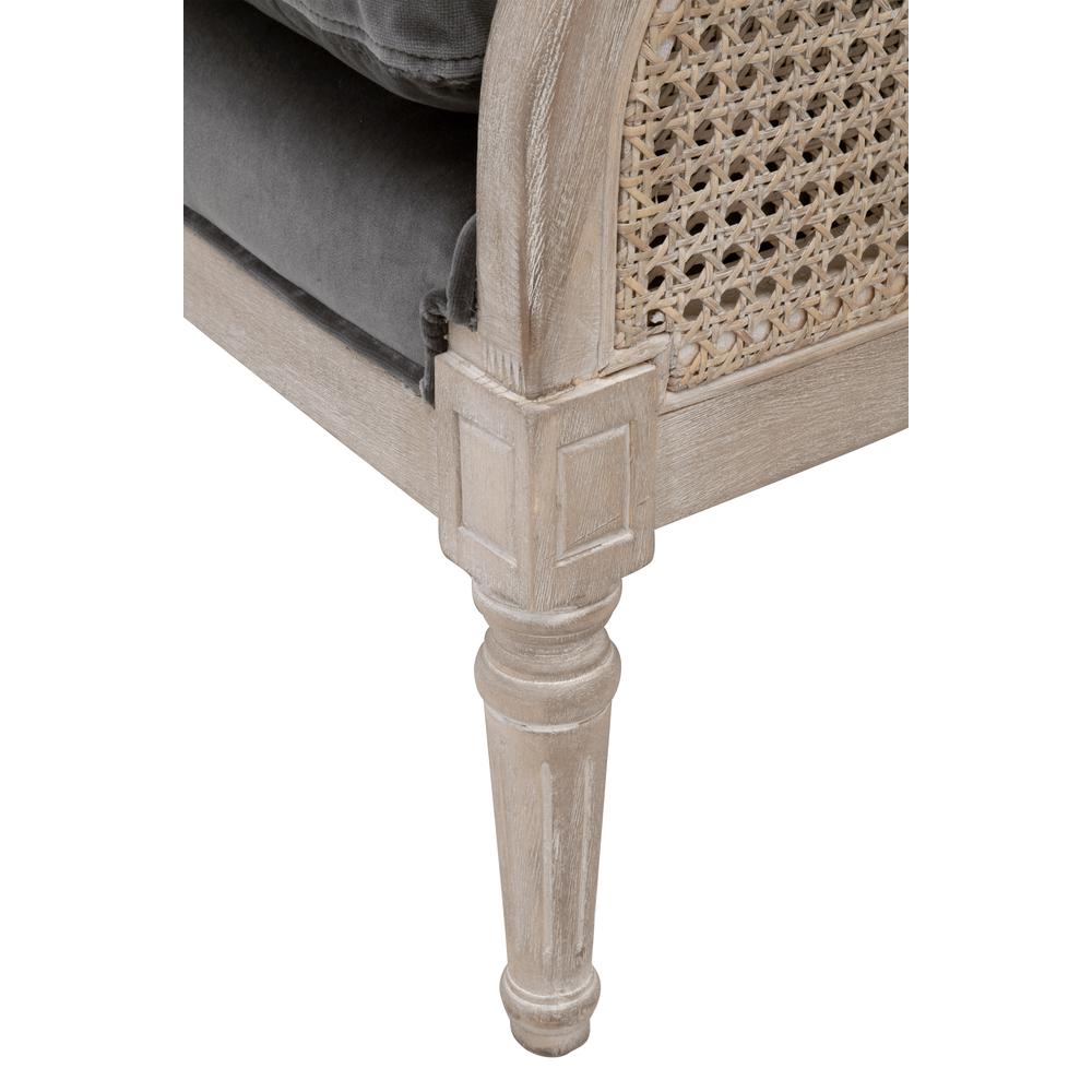 Churchill Club Chair, Natural Gray Birch, Cane. Picture 8