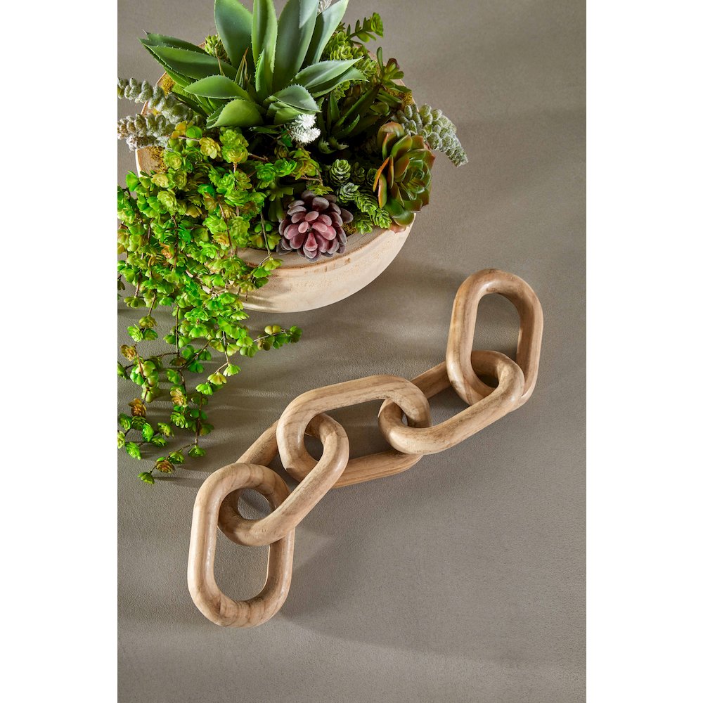 Bella Antique Transitional Cinq Wood Link. Picture 5