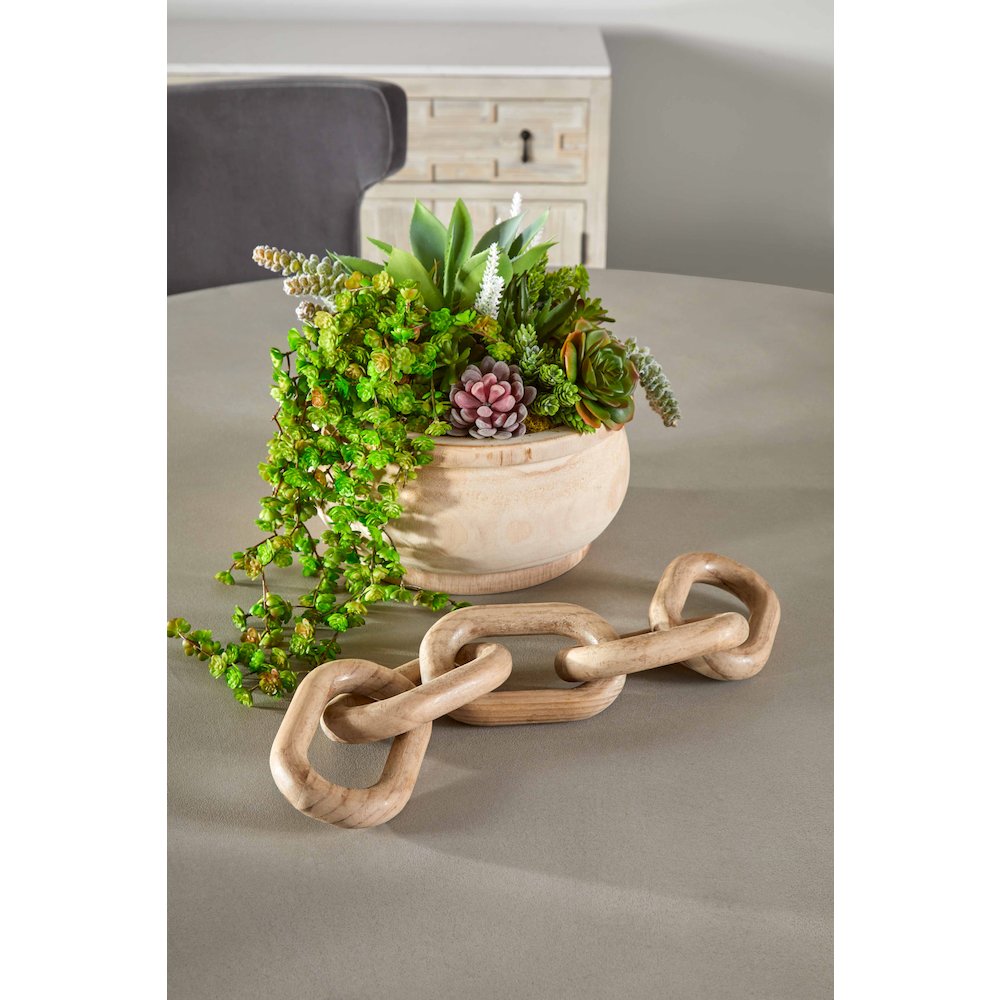 Bella Antique Transitional Cinq Wood Link. Picture 6