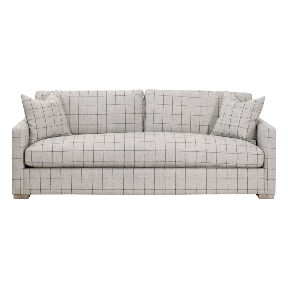 Stitch & Hand - Upholstery Transitional Clara 86" Slim Arm Sofa. Picture 1