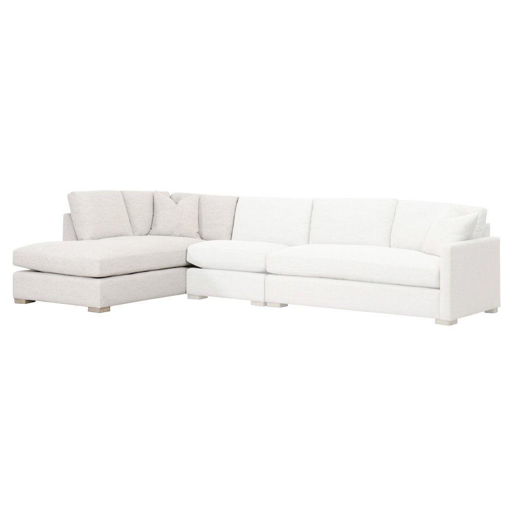 Stitch & Hand - Upholstery Transitional Clara Modular Left-Facing Chaise. Picture 6