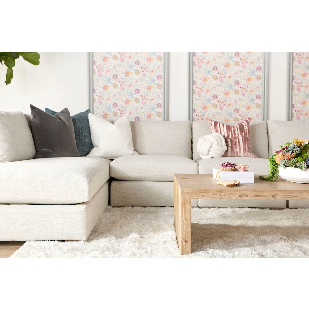 Stitch & Hand - Upholstery Transitional Clara Modular Left-Facing Chaise. Picture 12