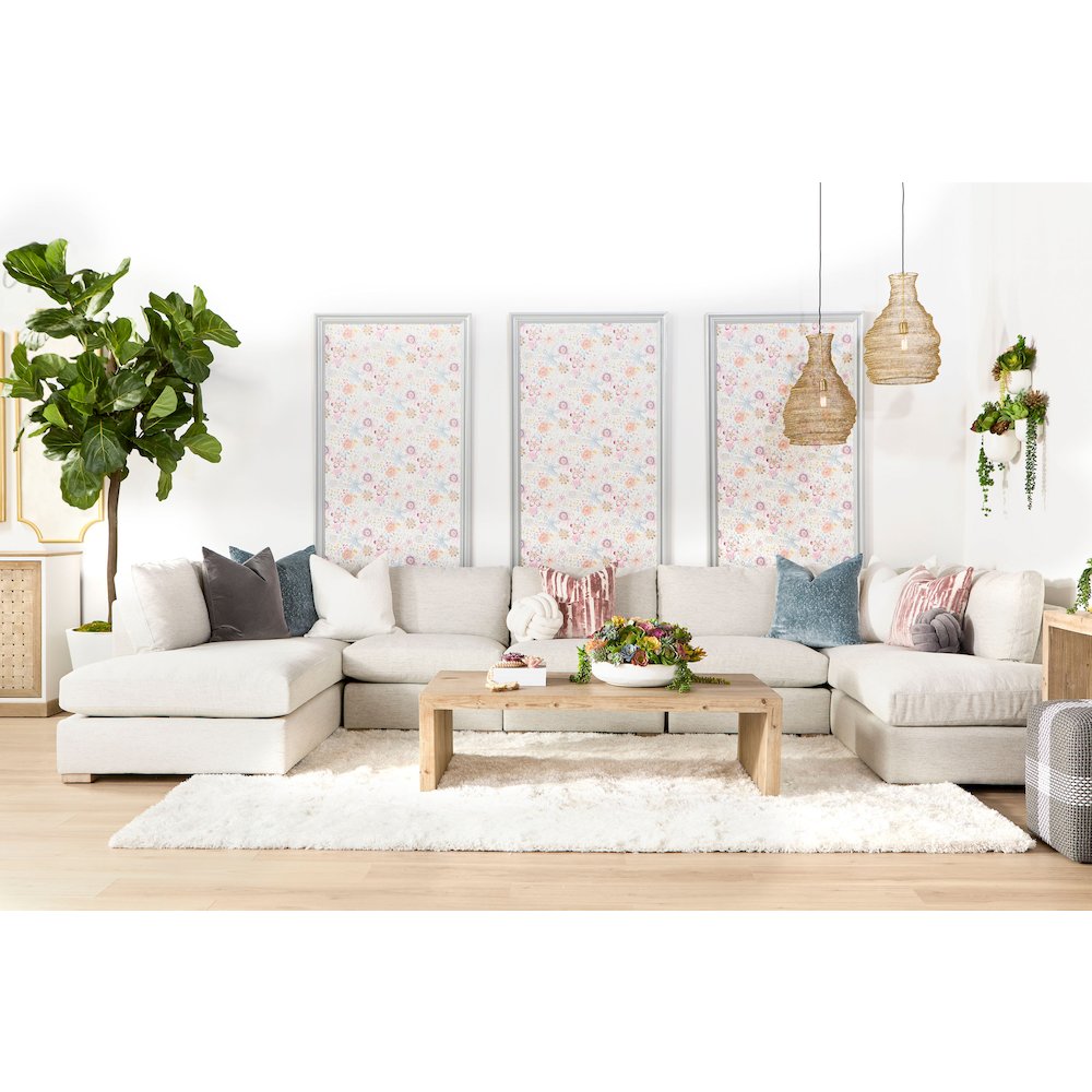 Stitch & Hand - Upholstery Transitional Clara Modular Left-Facing Chaise. Picture 13