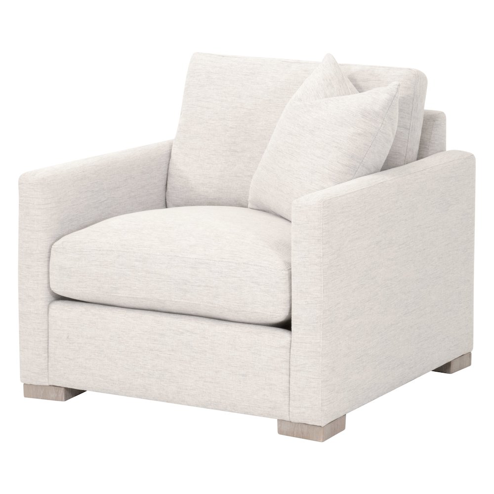 Stitch & Hand - Upholstery Transitional Clara Slim Arm Sofa Chair. Picture 2