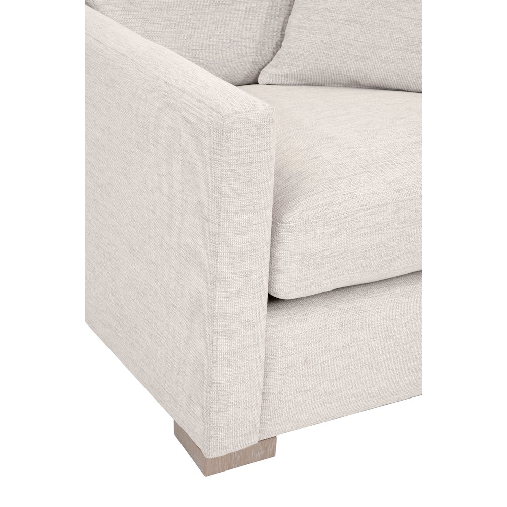 Stitch & Hand - Upholstery Transitional Clara Slim Arm Sofa Chair. Picture 7