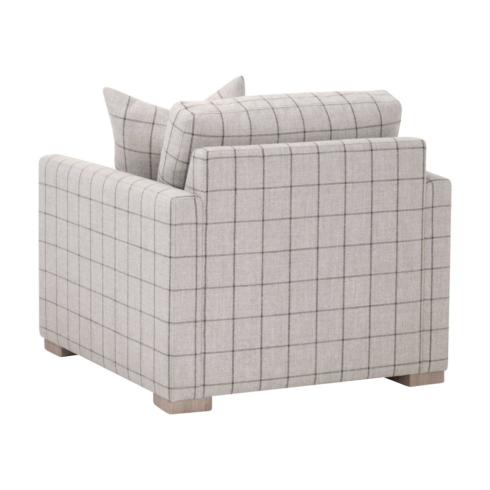 Stitch & Hand - Upholstery Transitional Clara Slim Arm Sofa Chair. Picture 4